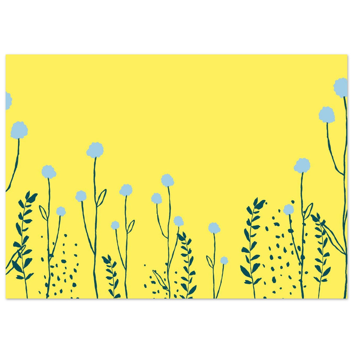 Wildflower Meadow Wall Art Foam Board Print Botanical Floral Garden Kitchen Modern Decor Colorful – product image 3