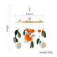 Wooden hot air balloon nursery mobile main product view