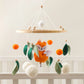 Wooden hot air balloon nursery mobile product detail view 7